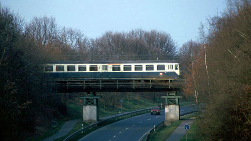 ETA auf der Brücke über den Grenzlandring